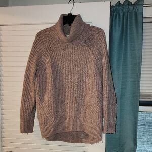 Old Navy Women's Light Purple Cowl Neck Sweater